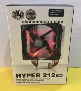 Coolermaster Hyper 212 LED Kipas pendingin processor