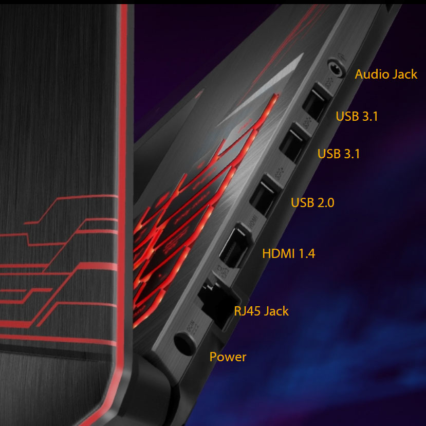 interface asus fx504ge
