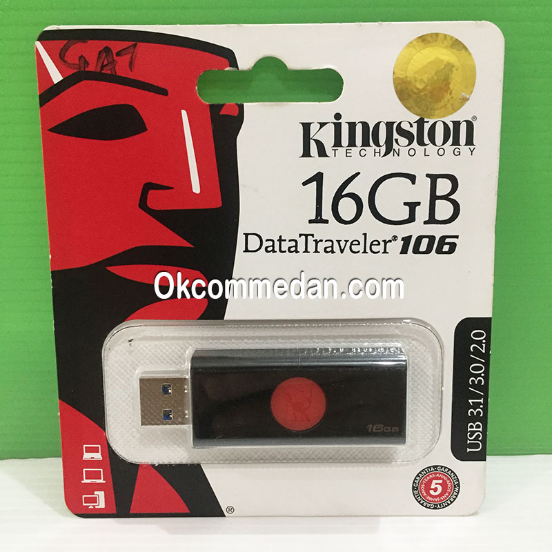 Harga Kingstone Flash disk DT106 16 GB USB 3,0