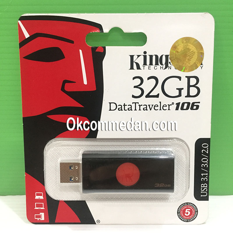 Jual Kingstone Flash drive 32 GB DT106 Usb 3.0