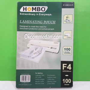 Plastik Laminating Merek Hombo Ukuran F4