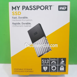 WD My Passport SSD External 512 Gb bergaransi