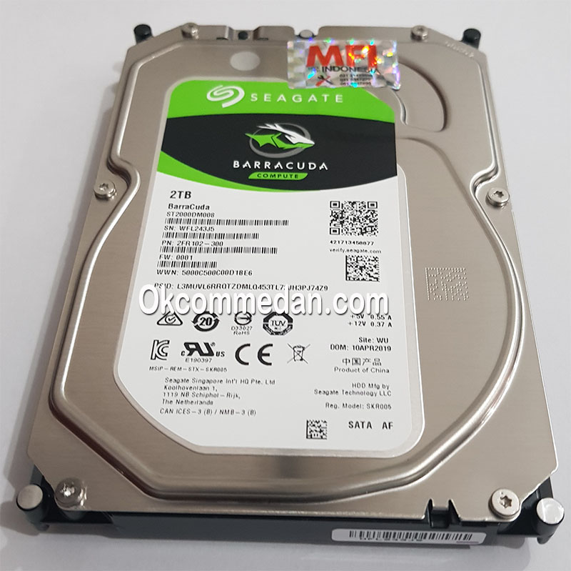 Seagate Harddisk PC Barracuda 2 Tb ( ST2000DM008 )