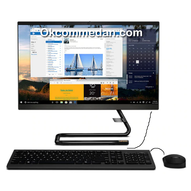 Harga Lenovo PC AIO A340-22iCB Intel Core i5 9400t Win10