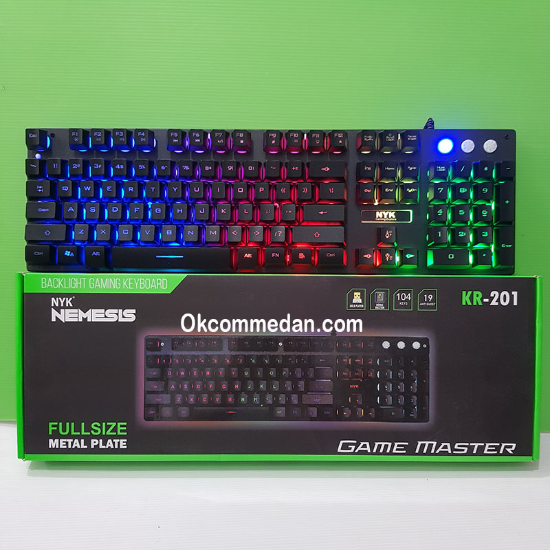 Jual NYK KR-201 Keyboard Gaming