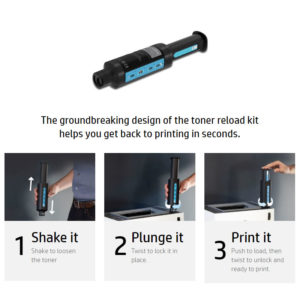 Cara Reload toner HP Neverstop Laser 1000w