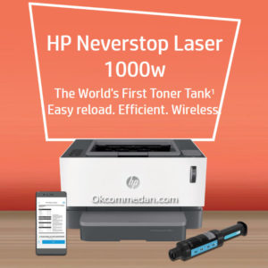 HP Printer Neverstop Laser 1000w ( wireless )
