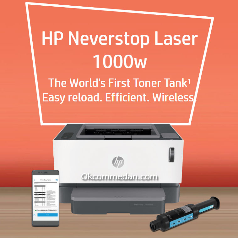 HP Printer Neverstop Laser 1000w ( wireless )