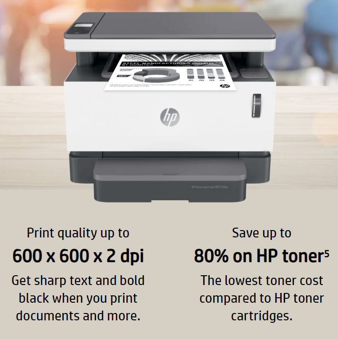 Harga HP Printer Neverstop Laser 1200w