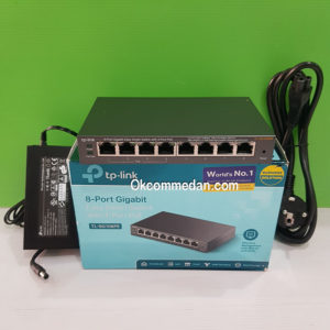 Tplink TL-SG108pe 8 Port Gigabit Switch dengan 4 port PoE