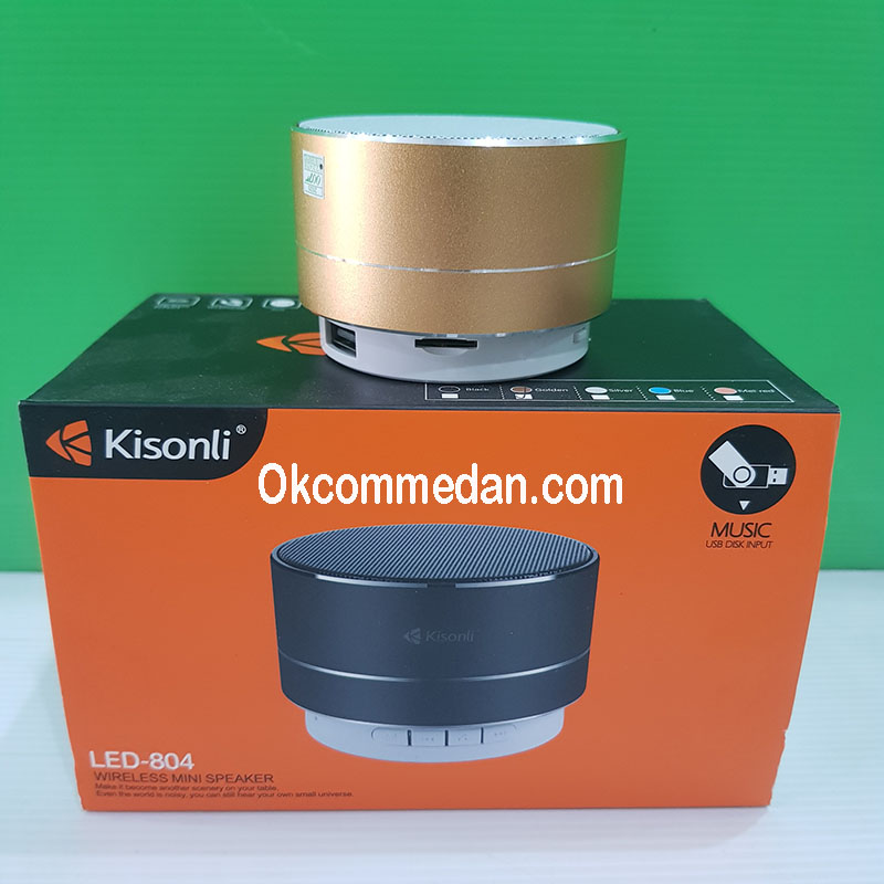 Jual Kisonli LED 804 Speaker Bluetooth Mini