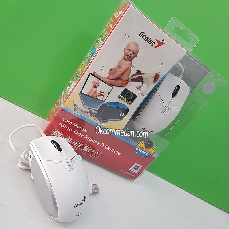 Genius Cam Mouse Dengan HD Camera 2 MP 720p