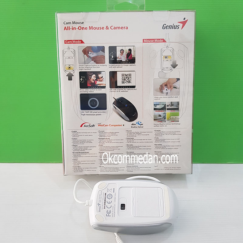 Harga Genius Cam Mouse Dengan HD Camera 2 MP 720p