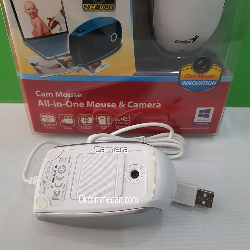 Jual Genius Cam Mouse Dengan HD Camera 2 MP 720p
