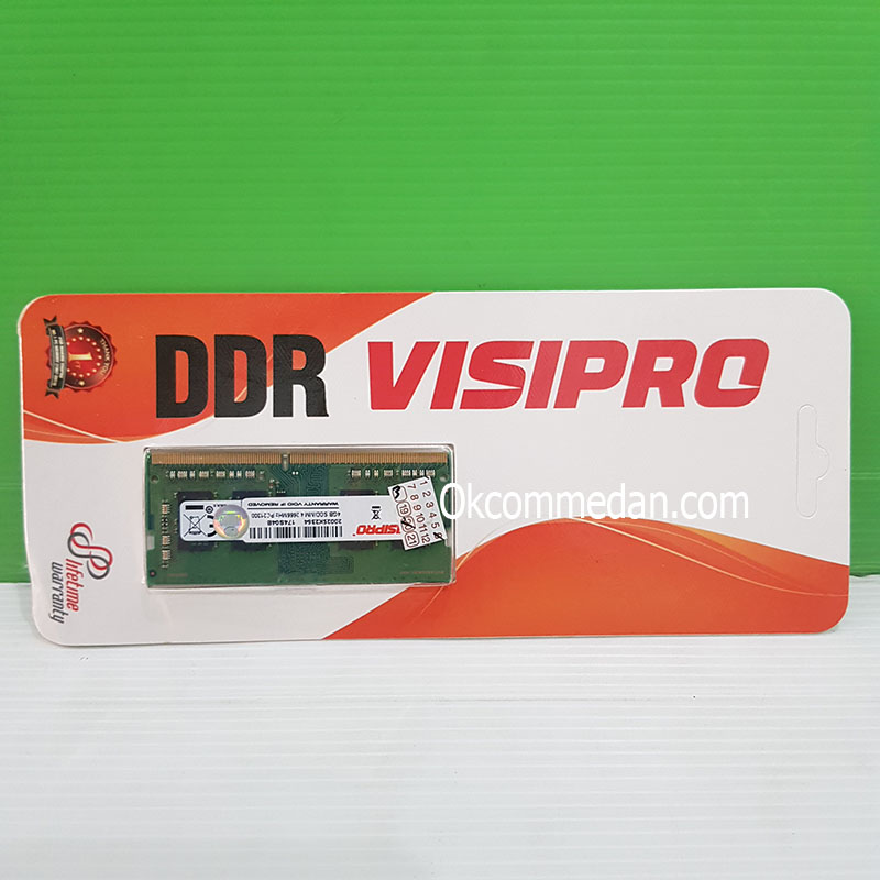 Harga Visipro Sodimm DDR4 4 Gb PC 21300