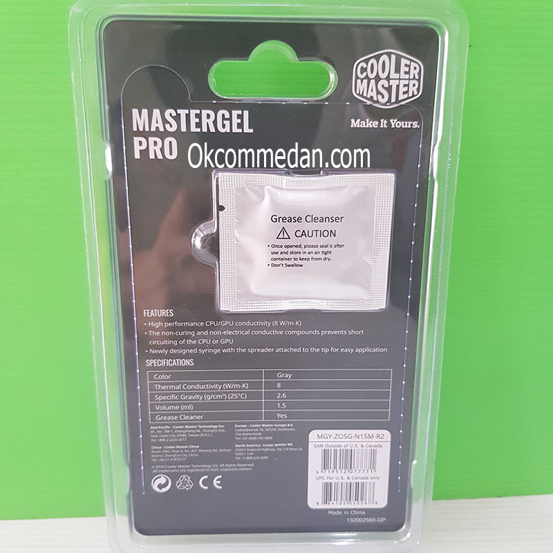 Jual Cooler Master New Master Gel Pro Thermal Grease