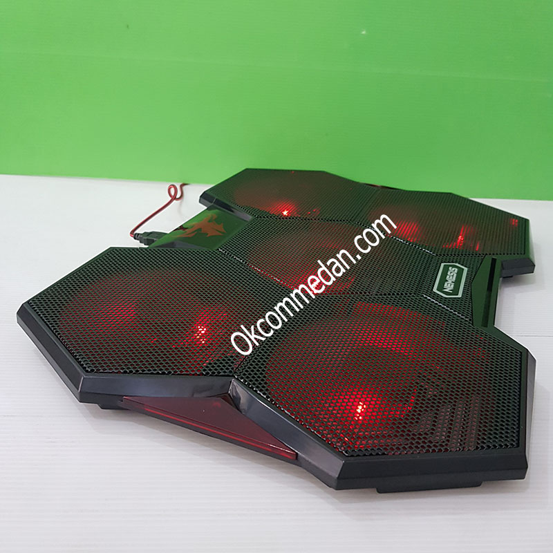 Jual NYK X-2 Alien Coolerpad Laptop 5 Kipas Bergaransi