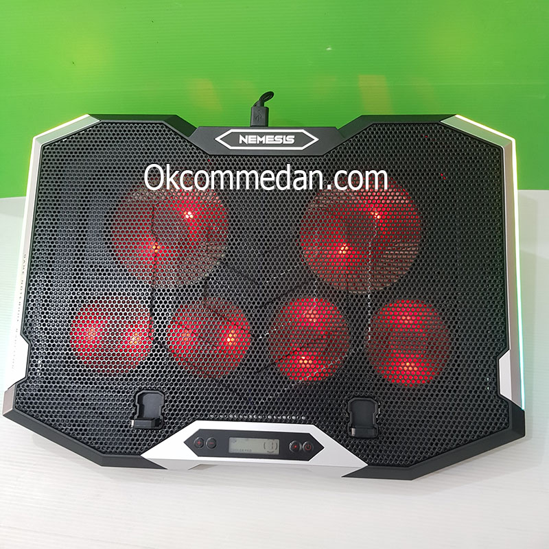 Jual NYK X-5 Kingfisher Coolerpad Laptop 6 Kipas