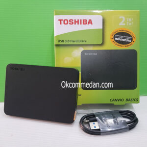 Harddisk Eksternal Toshiba Canvio Basic 2 TB ( HDTB420AK3AA )