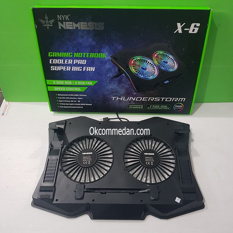 Harga Coolerpad Notebook NYK X6 Thunderstorm