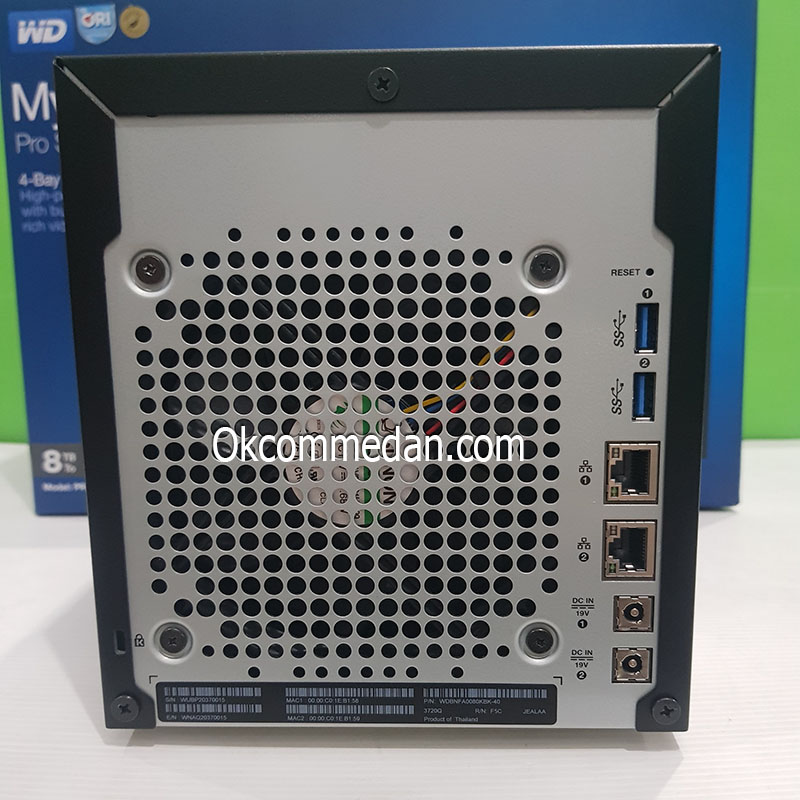 Harga WD My Cloud Pro Series PR4100 8 TB Nas Storage 4 bay