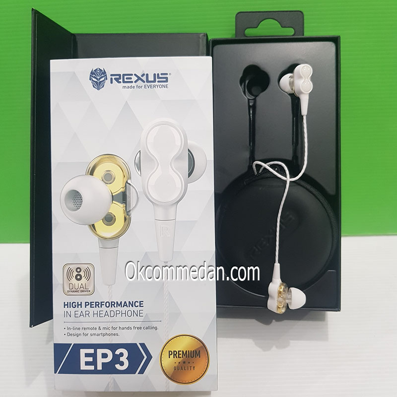 Rexus Dual Driver Earphone EP3