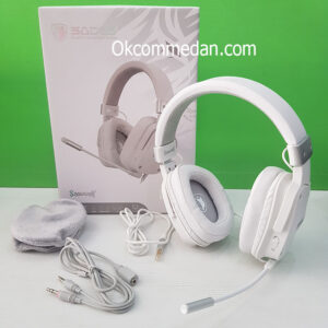 Headset Gaming Sades Snowwolf