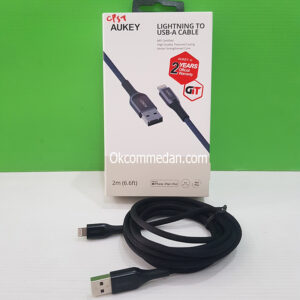 Aukey CB-AKL2 Kabel USB Tipe-A ke Lightning 2 mtr