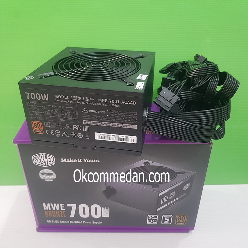Jual Power Supply PC Coolermaster MWE 700 Bronze V2