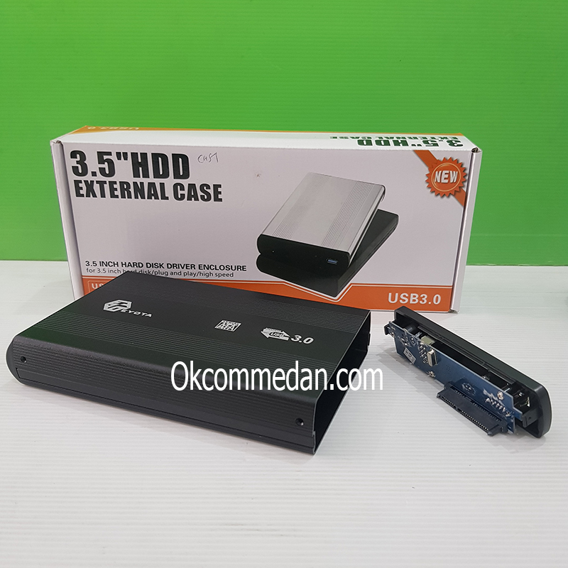Jual Harddisk Enclosure 3,5 inchi SATA USB 3,0