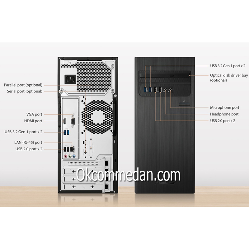 Jual PC Desktop Asus S300ta Intel Core i3 10100