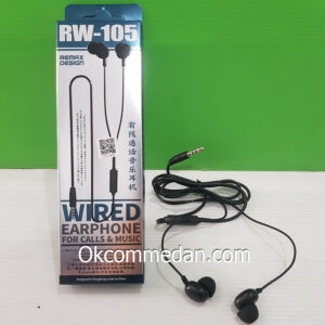 Remax Earphone In Ear RW-105