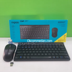 Rapoo Keyboard Mouse Wireless Multi Mode 8000GT
