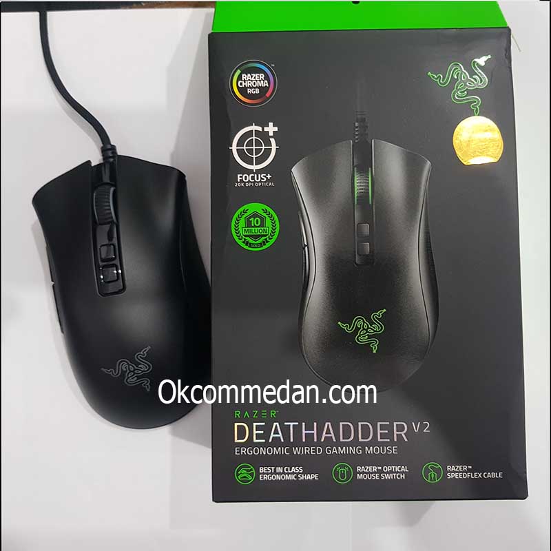 Razer Gaming Mouse Wired Deathadder V2