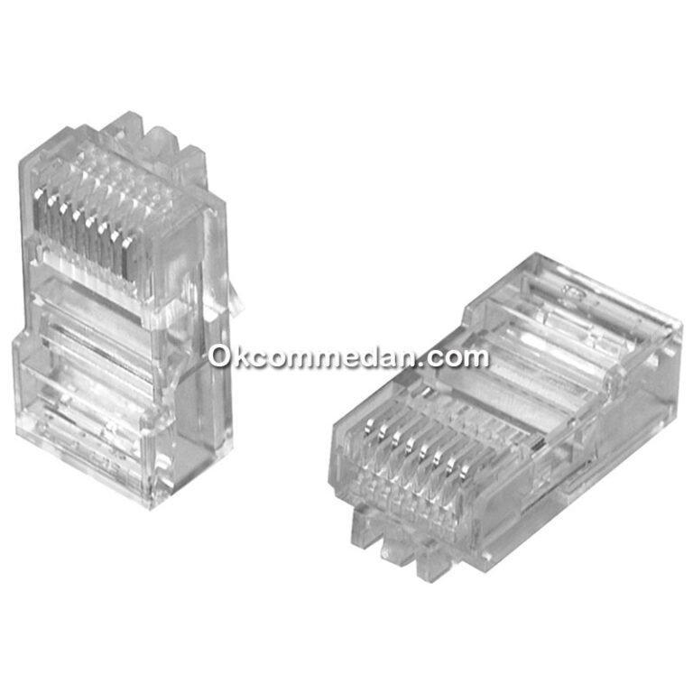 Commscope Konektor Rj45 Cat5 Asli isi 100 pcs | OK COMPUTER