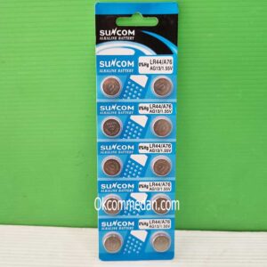 Baterai LR44 atau A76 atau AG13 1,55 Volt