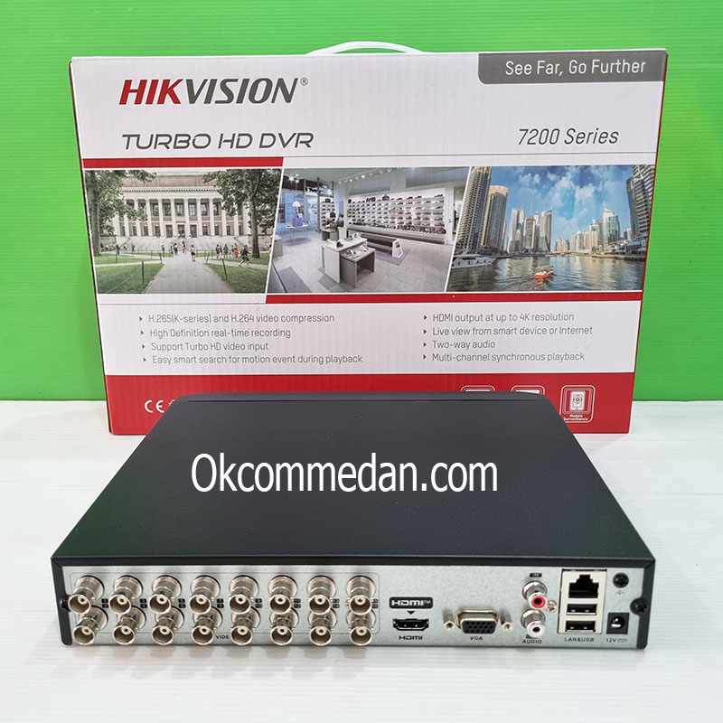 Jual Hikvision DS-7216HQHI-M1 E DVR 16 channel