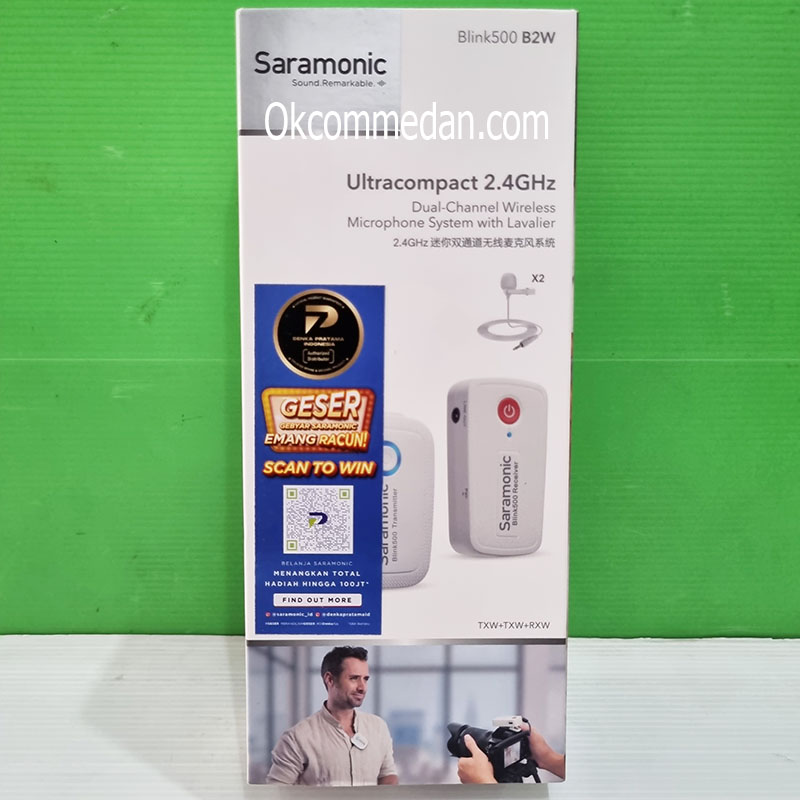 Jual Saramonic Blink 500 B2W Dual Channel Mic Wireless