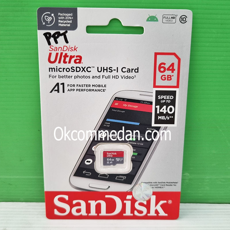 Sandisk Ultra Micro SDXC 64 Gb 140 MBps