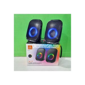 Jual Kisonli Speaker Multimedia 2,0 RGB X7