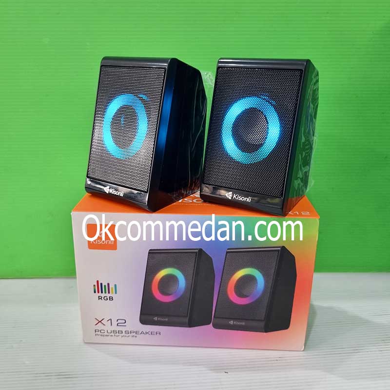 Jual Kisonli X12 Speaker RGB