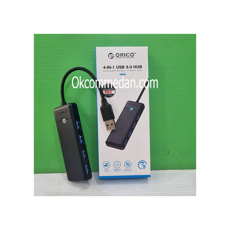 Orico PAPW4A USB 3,0 Hub 4 in 1