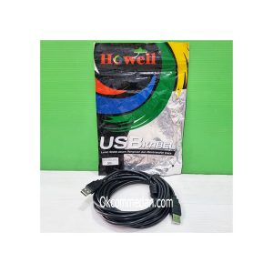 Jual Kabel USB Male to Male 5 mtr merek Howell