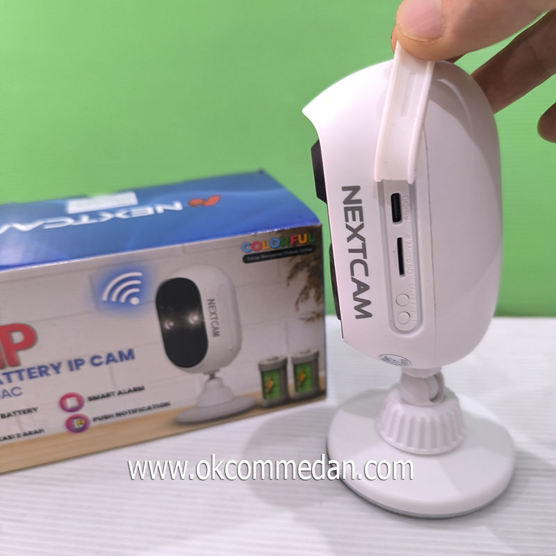 Jual Nextcam IPCam CCTV Battery 4 MP ( NCHB-300AC )
