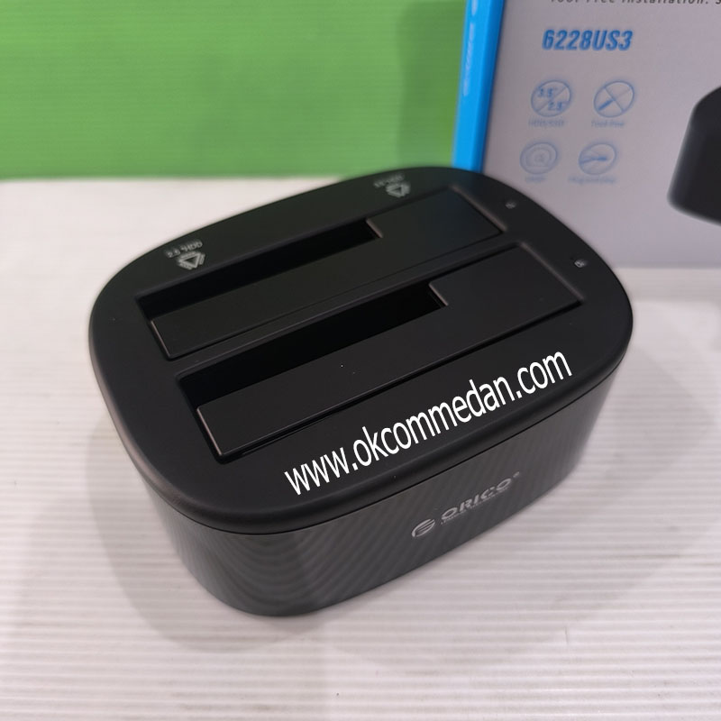 Harga Orico 6228US3 Hard Drive Docking 2 Bay USB 3,0