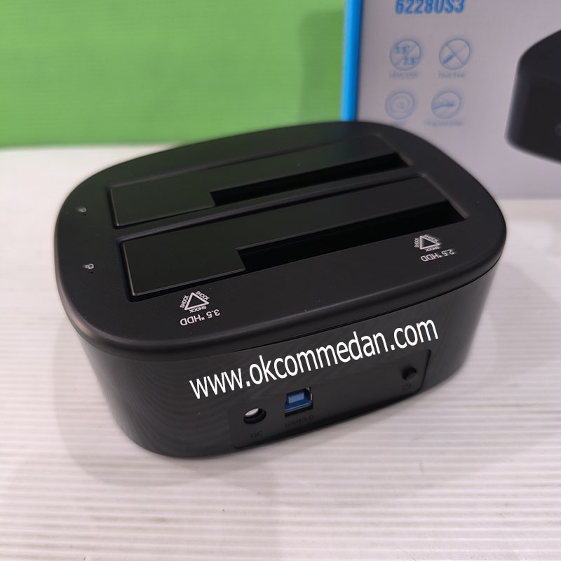 Jual Orico 6228US3 Hard Drive Docking 2 Bay USB 3,0