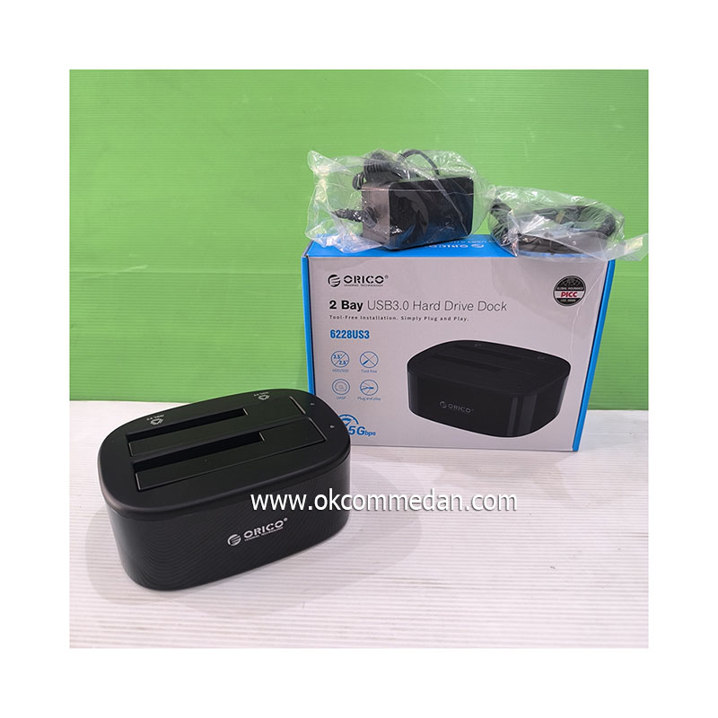 Orico 6228US3 Hard Drive Docking 2 Bay USB 3,0