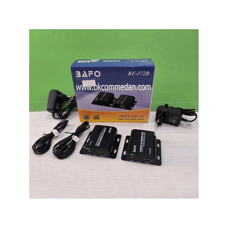 Bafo HDMI Extender Over Lan BF372b 60 meter