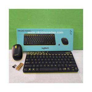 Logitech MK240 Nano Keybaord dan Mouse Wireless