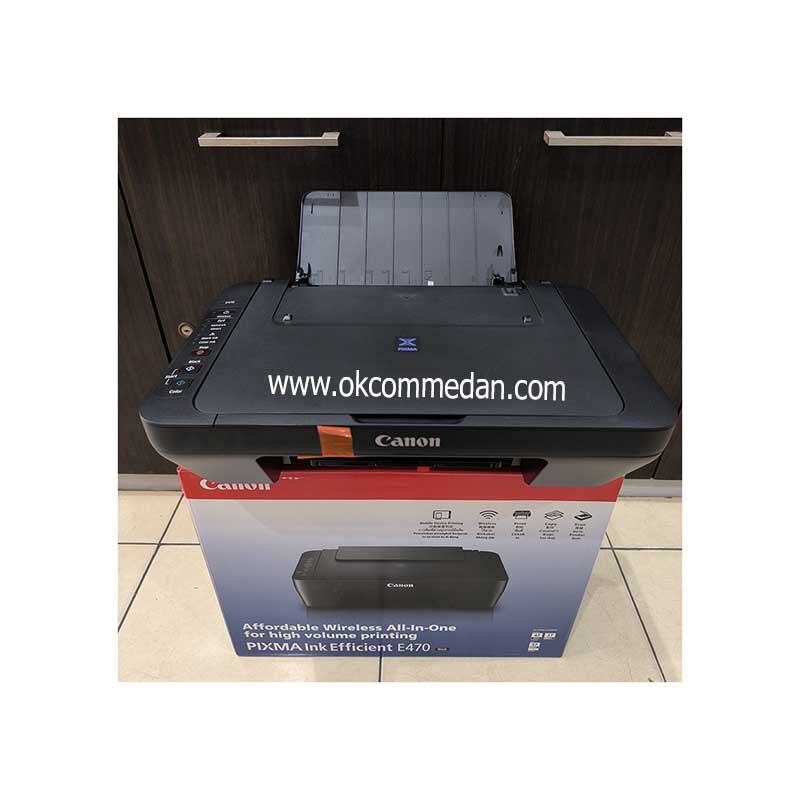 Canon Pixma E470 Printer All in One Wi-Fi